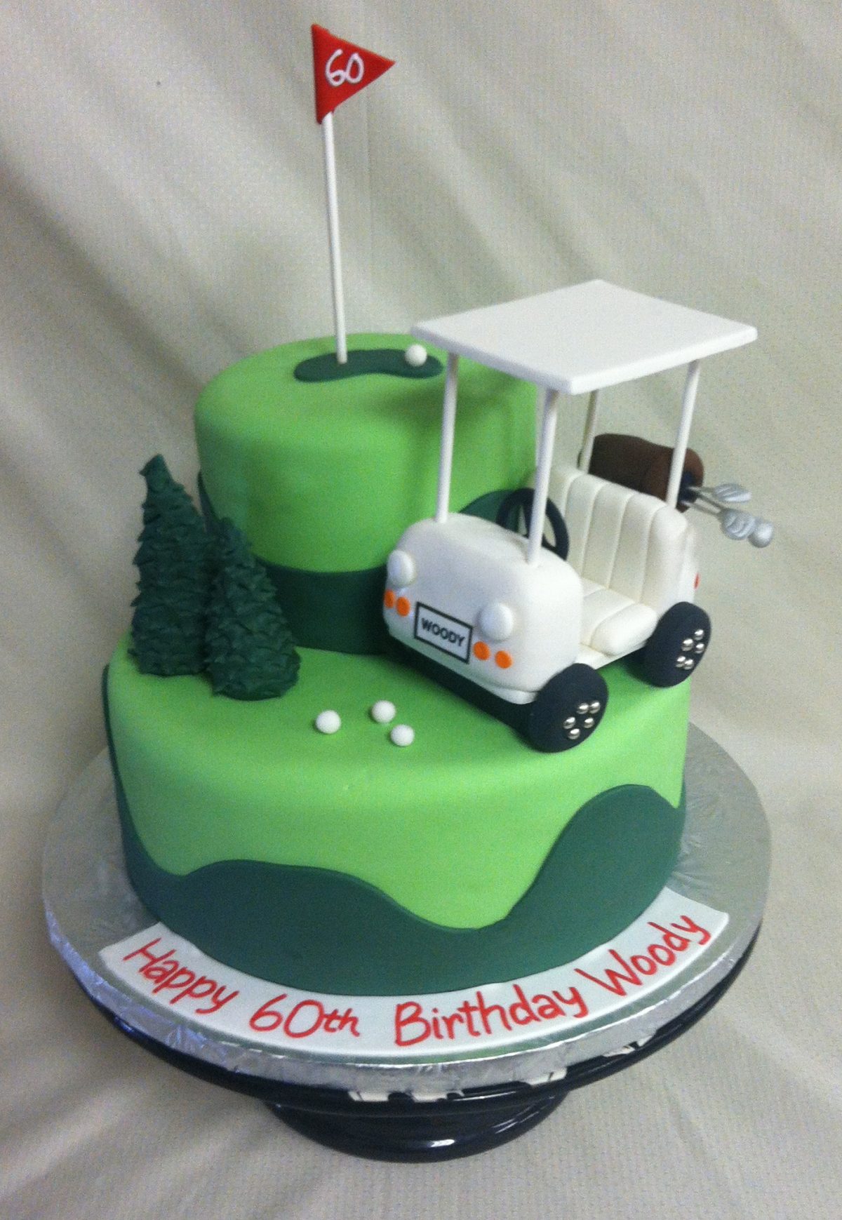 Golf Cart Cake 989M The Bake Works